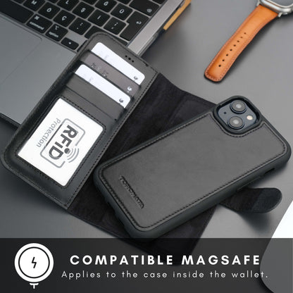 Casper Leather iPhone 14 Plus Wallet Case | MagSafe - TORONATA - 
