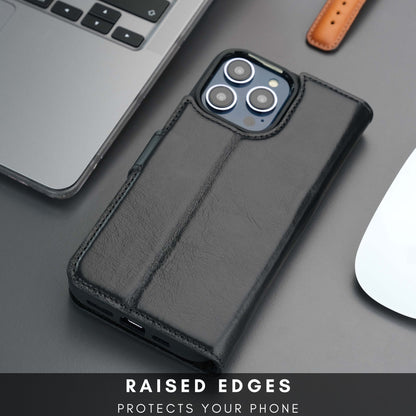 Casper iPhone 16 Pro Max Wallet Case Leather MagSafe - TORONATA - 