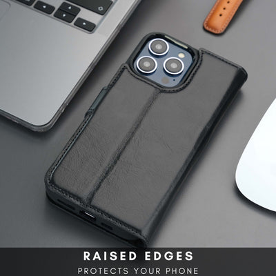 Casper iPhone 16 Pro Wallet Case Leather MagSafe - TORONATA - 