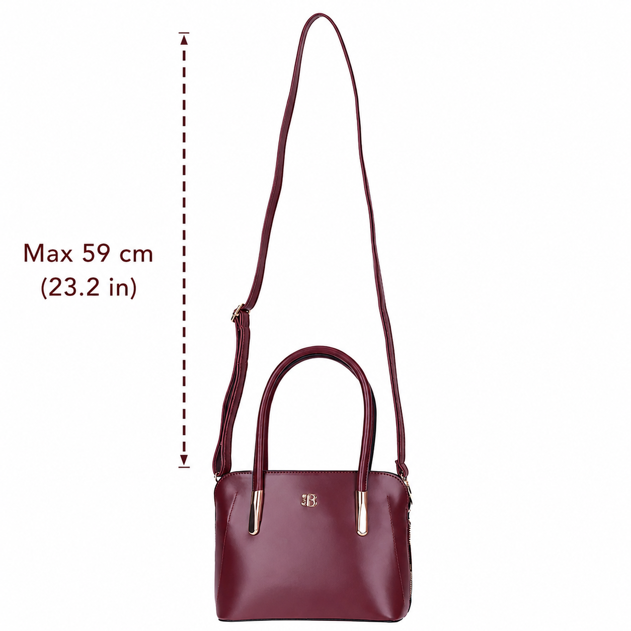 Belmont Satchel Handbag & Crossbody Purse - 
