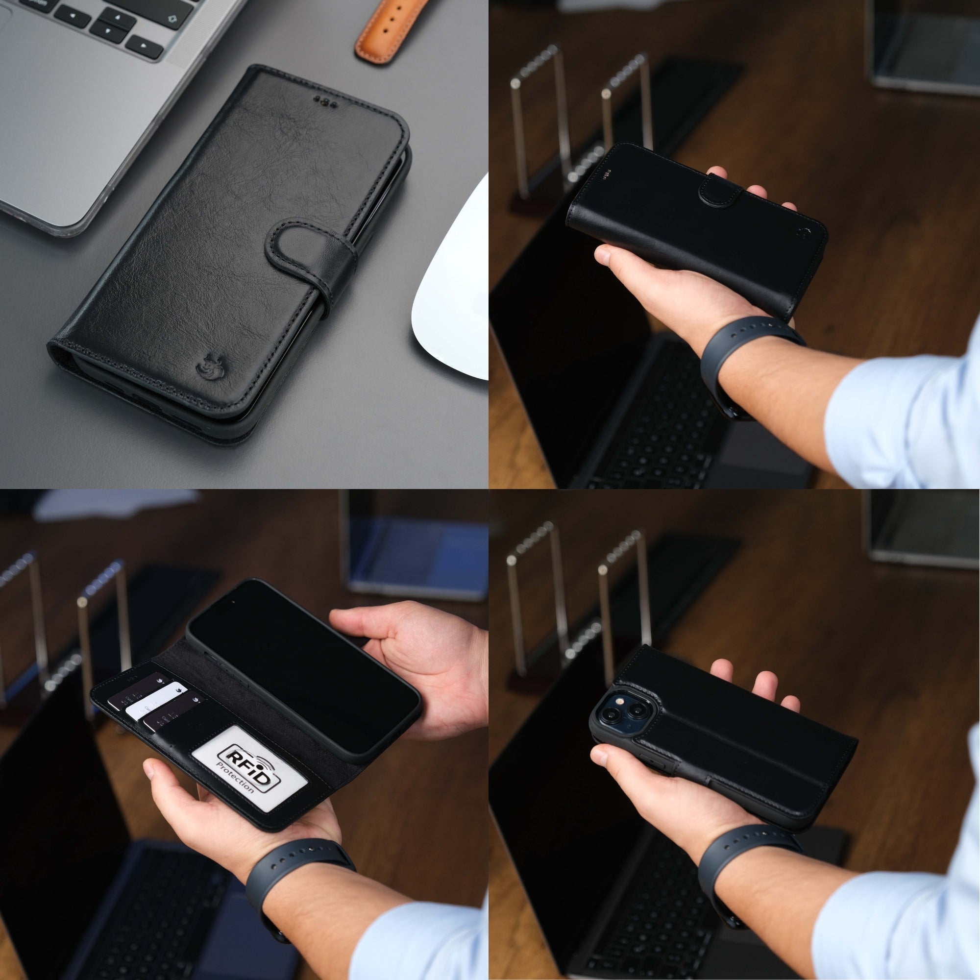 Casper iPhone 16 Plus Wallet Case Leather MagSafe - TORONATA - 