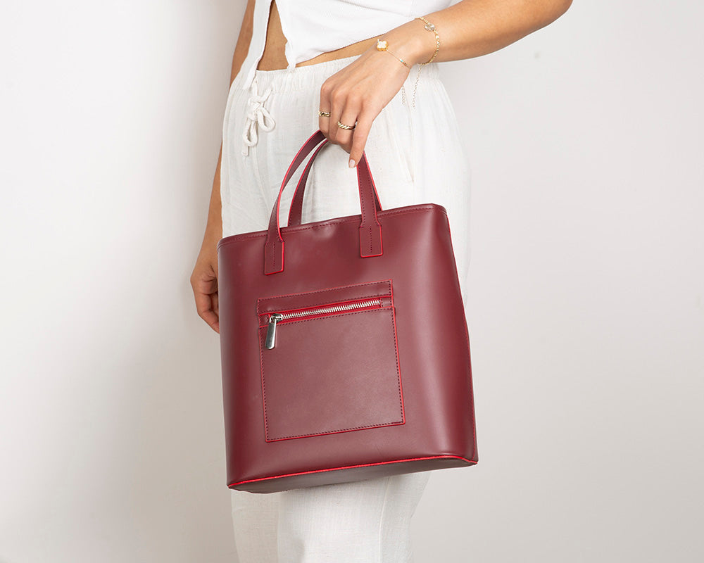 Mesa Leather Tote Bag for Women – Genuine Leather | TORONATA 