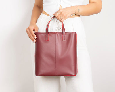 Mesa Leather Tote Bag for Women – Genuine Leather | TORONATA 