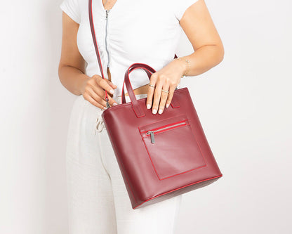 Mesa Leather Tote Bag for Women – Genuine Leather | TORONATA 