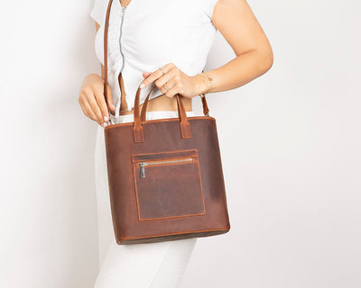Mesa Leather Tote Bag for Women – Genuine Leather | TORONATA 