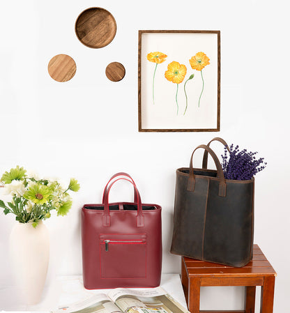 Mesa Leather Tote Bag for Women – Genuine Leather | TORONATA 