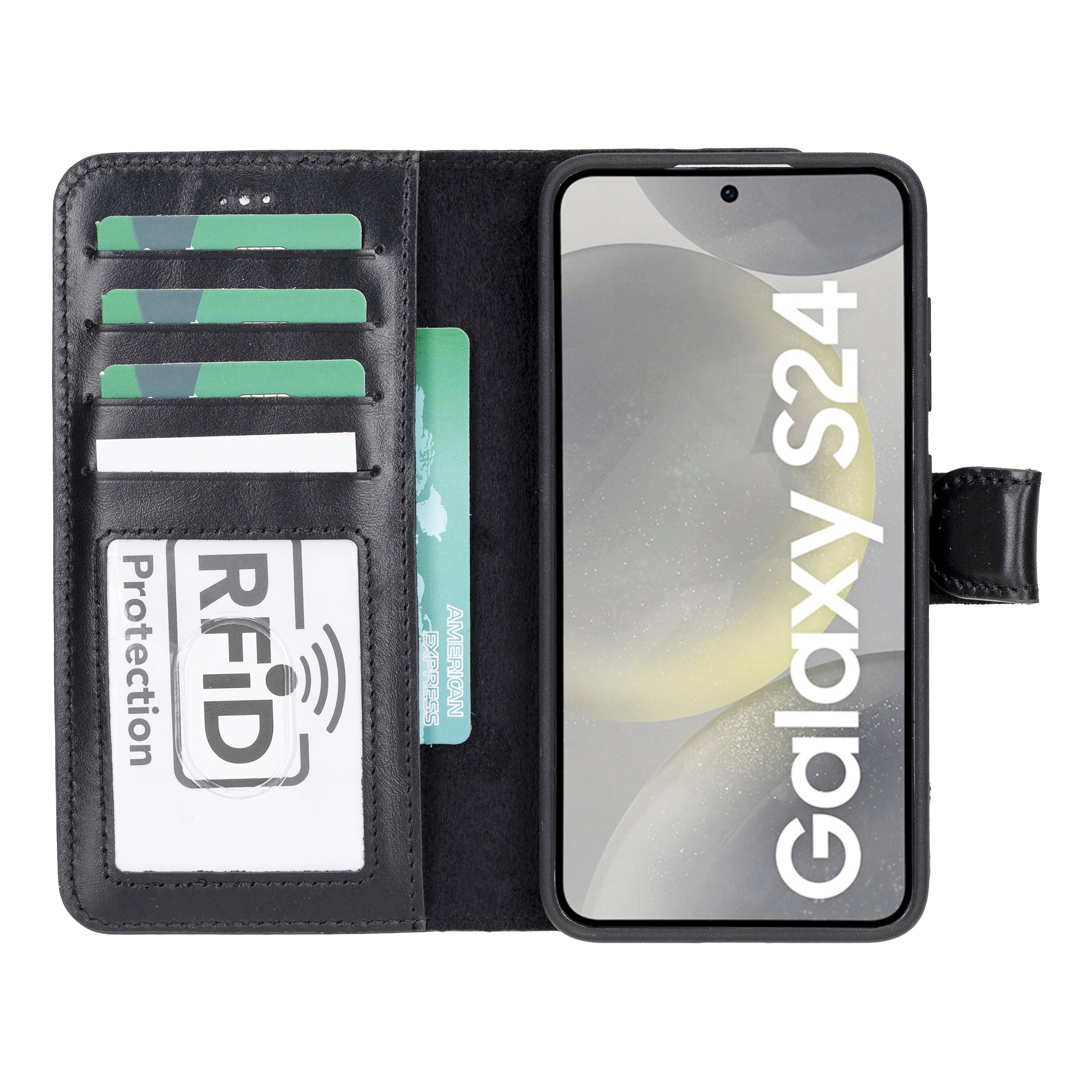 Magic Samsung Galaxy S24 Plus Leather Detachable Wallet Case - TORONATA - color_