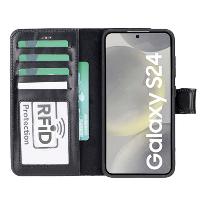 Magic Samsung Galaxy S24 Plus Leather Detachable Wallet Case - TORONATA - color_