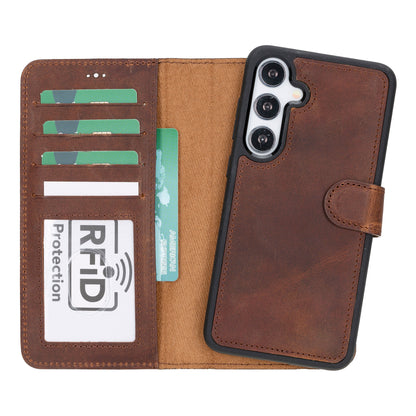 Magic Samsung Galaxy S24 Plus Leather Detachable Wallet Case - TORONATA - color_