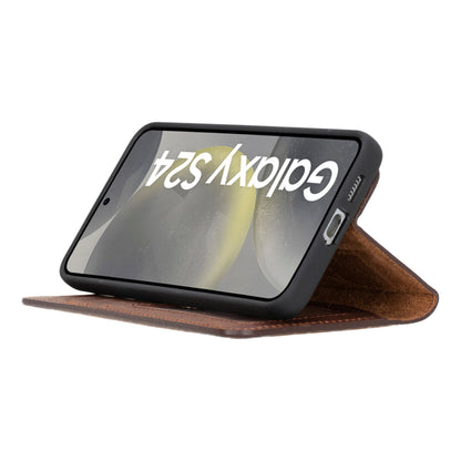 Magic Samsung Galaxy S24 Plus Leather Detachable Wallet Case - TORONATA - color_