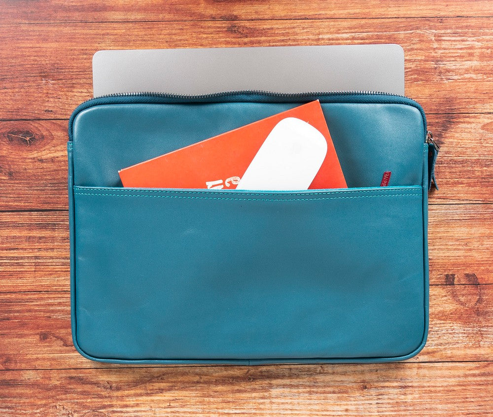 Awe Leather Laptop / Tablet Sleeve - TORONATA - color_