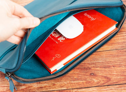 Awe Leather Laptop / Tablet Sleeve - TORONATA - color_