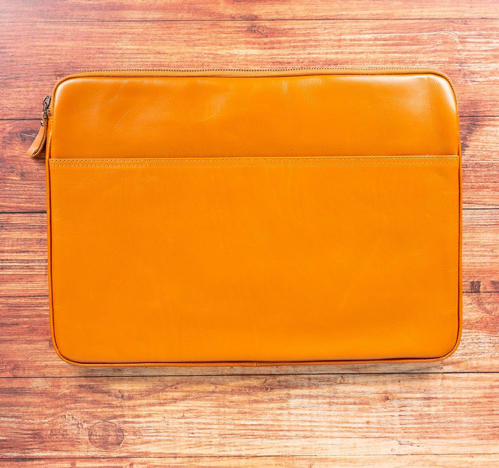 Awe Leather Laptop / Tablet Sleeve - TORONATA - color_
