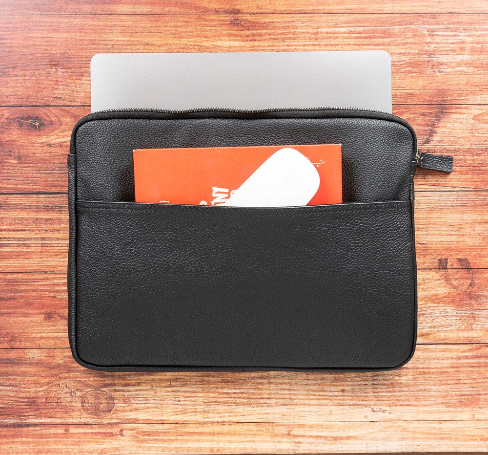 Awe Leather Laptop / Tablet Sleeve - TORONATA - color_