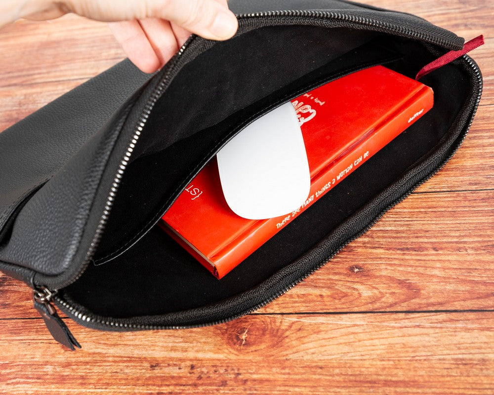 Awe Leather Laptop / Tablet Sleeve - TORONATA - color_