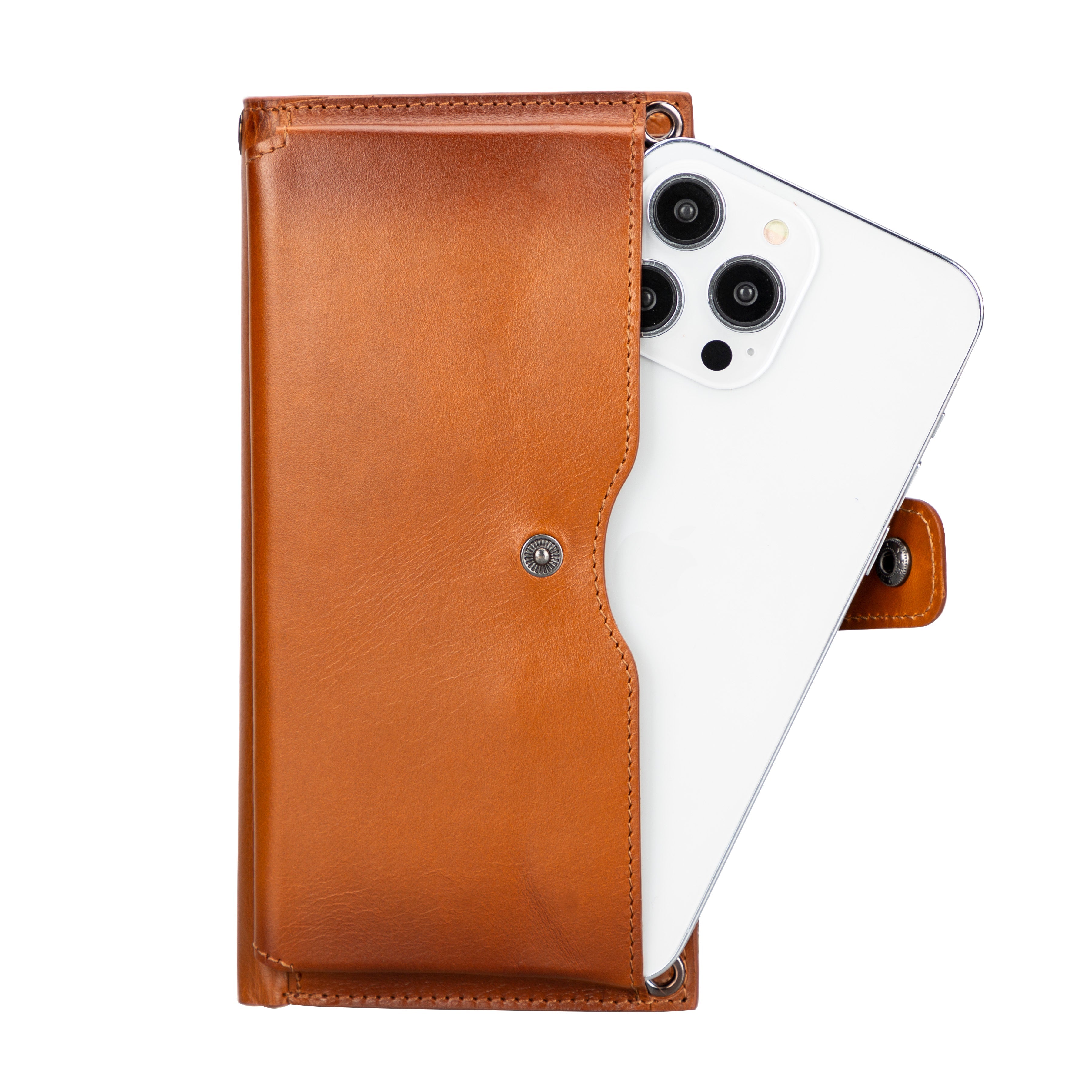 Lozan Strap Leather Crossbody Wallet - TORONATA - color_