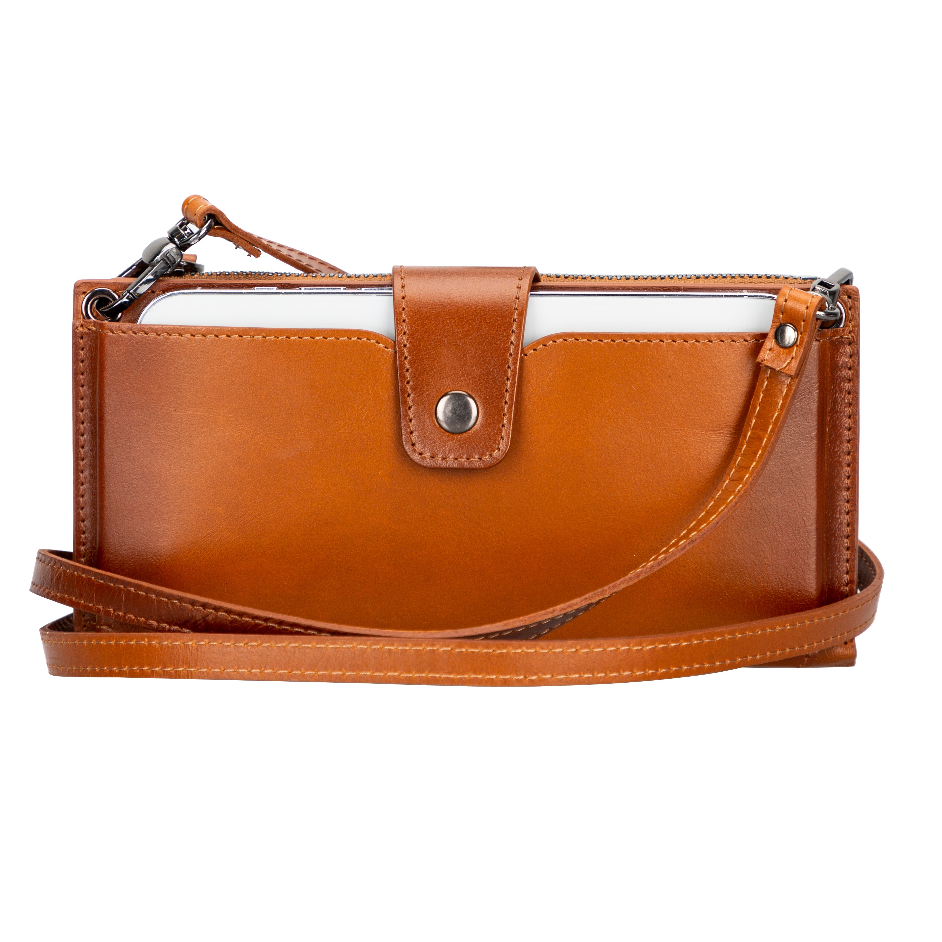 Lozan Strap Leather Crossbody Wallet - TORONATA - color_