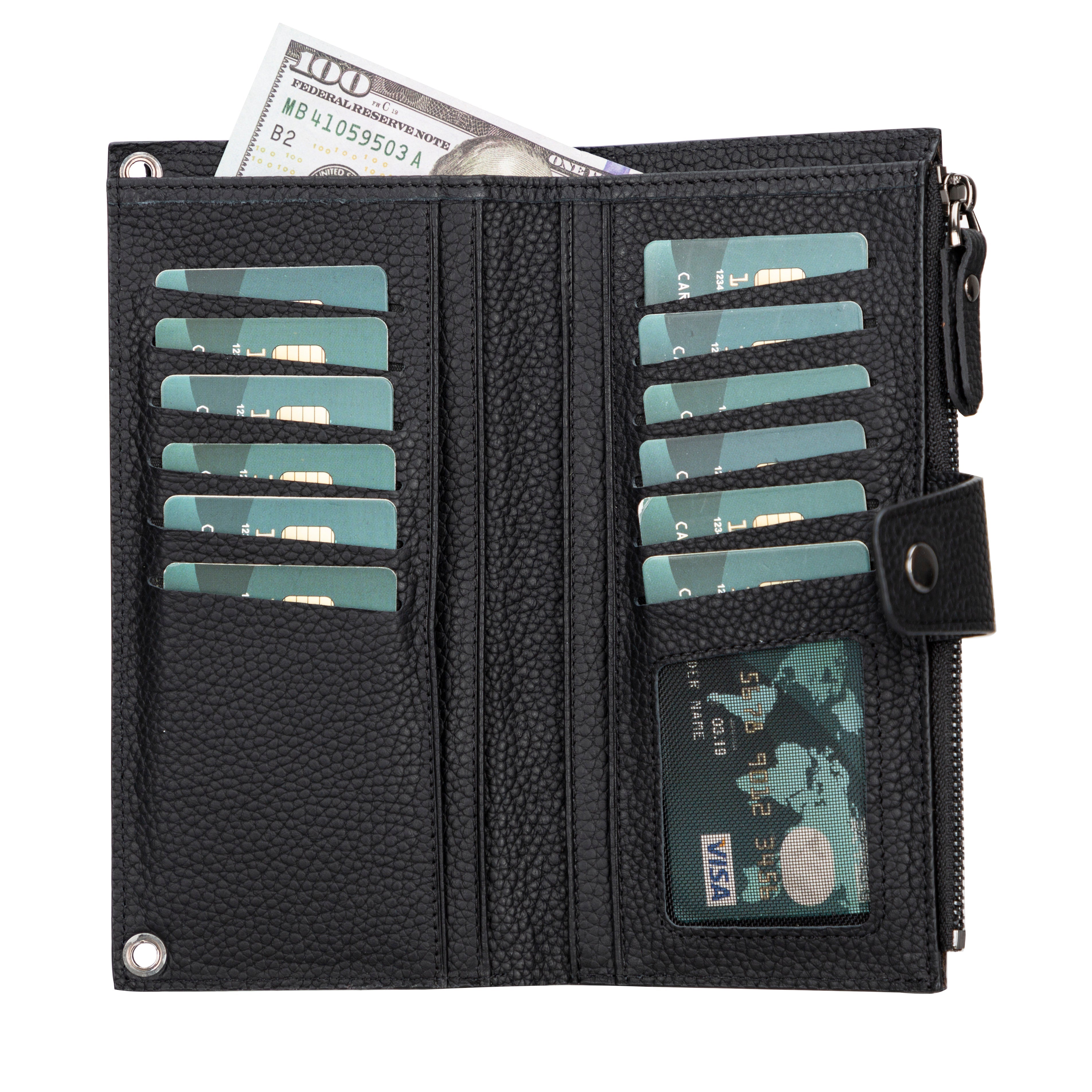 Lozan Strap Leather Crossbody Wallet - TORONATA - color_