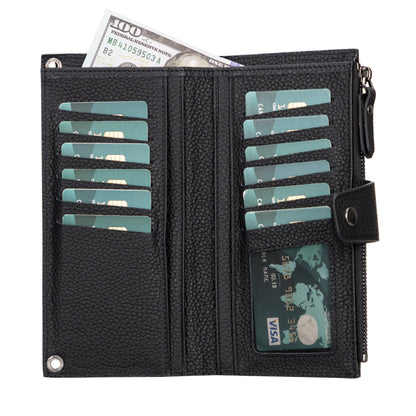 Lozan Strap Leather Crossbody Wallet - TORONATA - color_