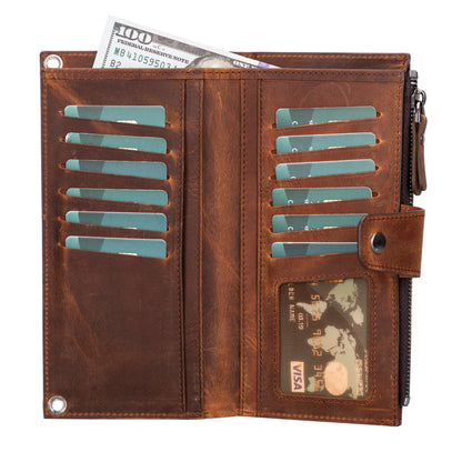 Lozan Strap Leather Crossbody Wallet - TORONATA - color_
