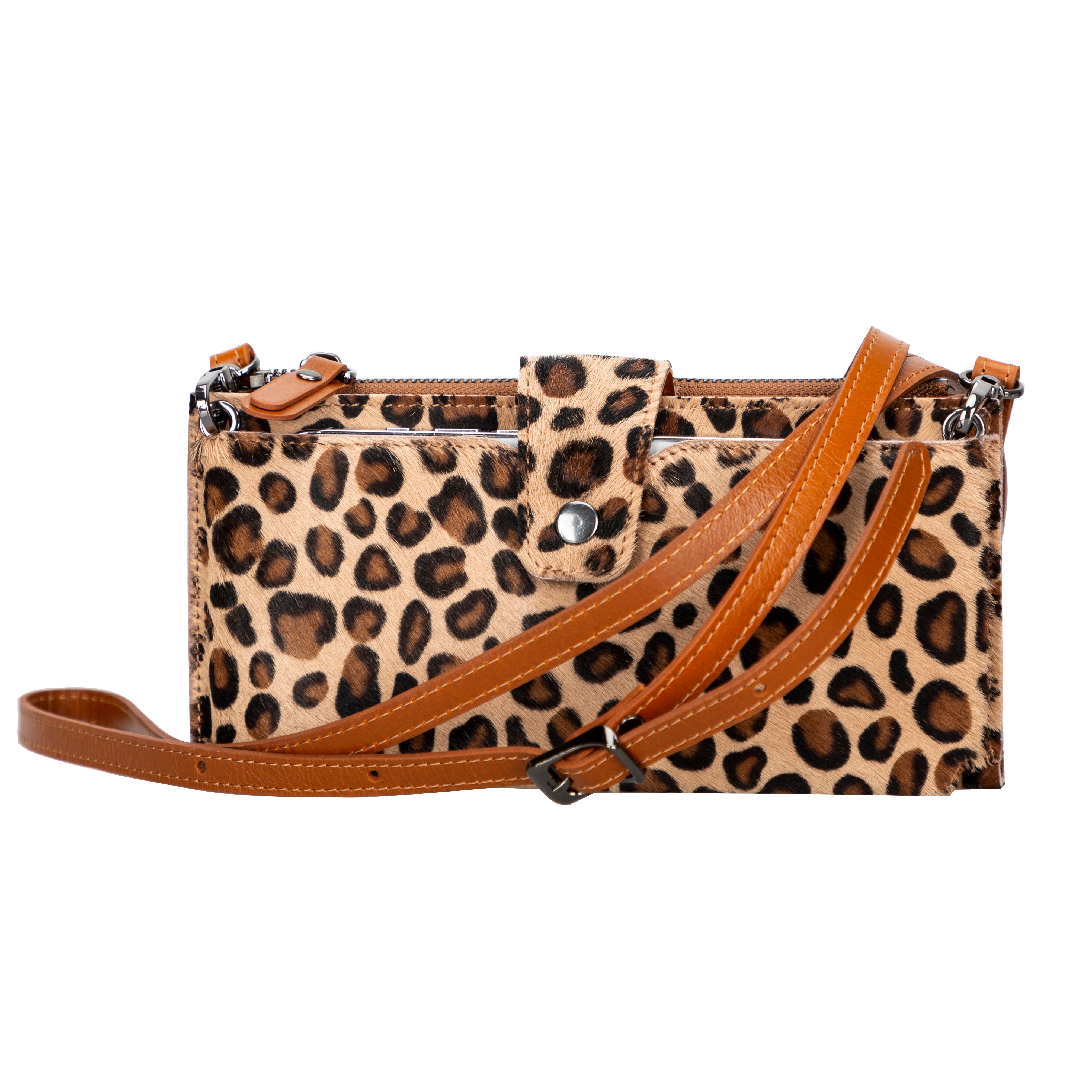 Lozan Strap Leather Crossbody Wallet - TORONATA - color_