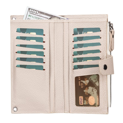 Lozan Strap Leather Crossbody Wallet - TORONATA - color_