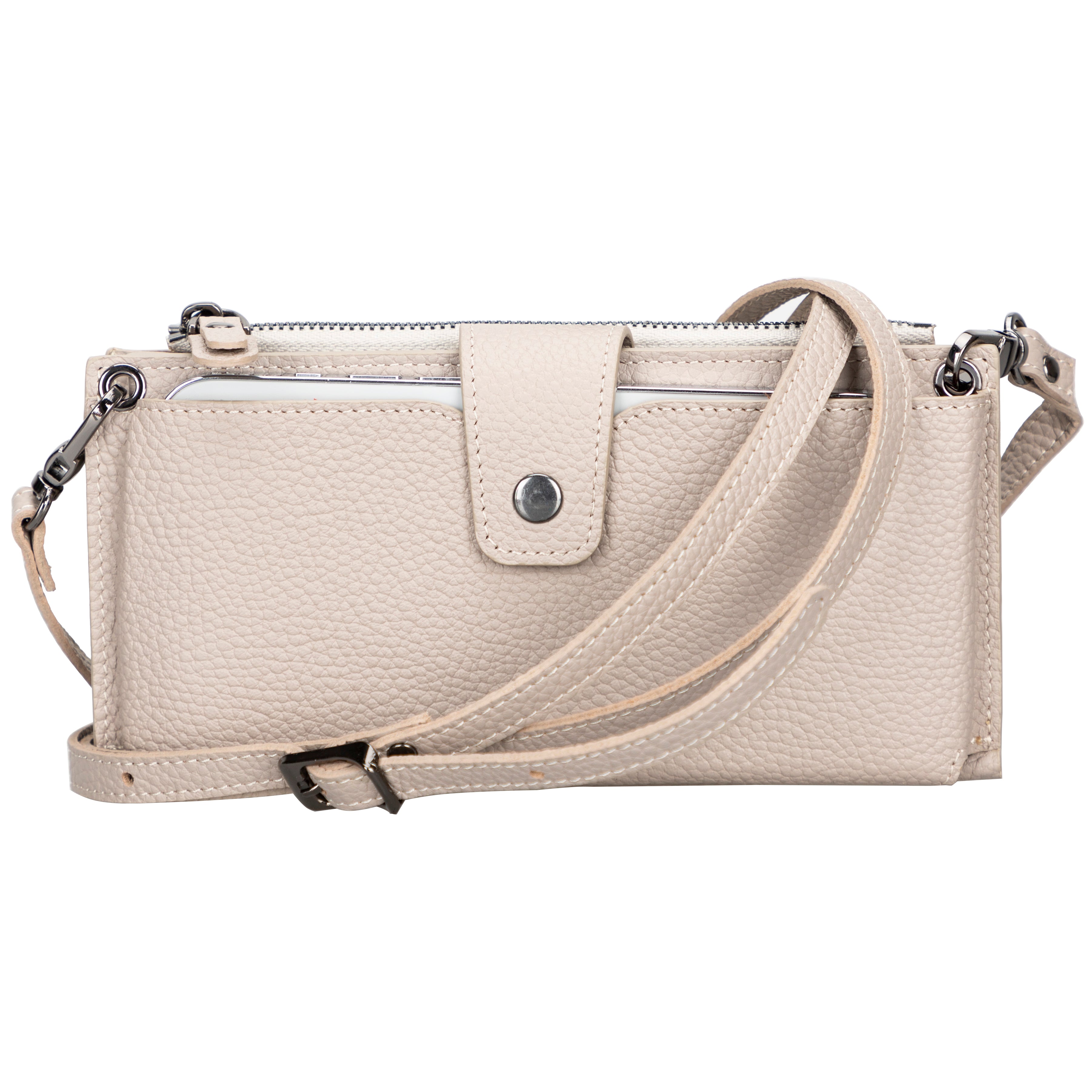 Lozan Strap Leather Crossbody Wallet - TORONATA - color_