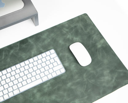 Natural Leather Desk Mat - TORONATA - color_