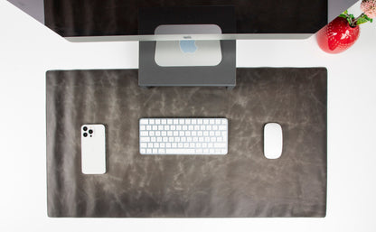 Natural Leather Desk Mat - TORONATA - color_