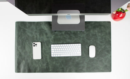 Natural Leather Desk Mat - TORONATA - color_