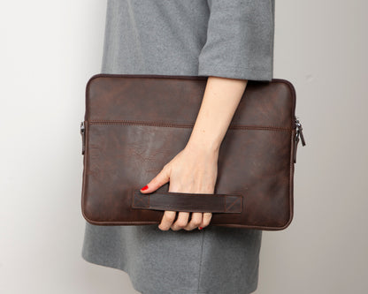Awe Leather Laptop / Tablet Sleeve - TORONATA - color_