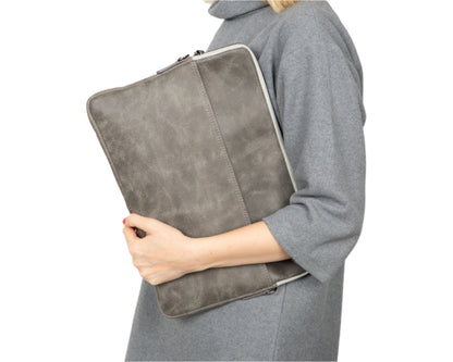 Awe Leather Laptop / Tablet Sleeve - TORONATA - color_