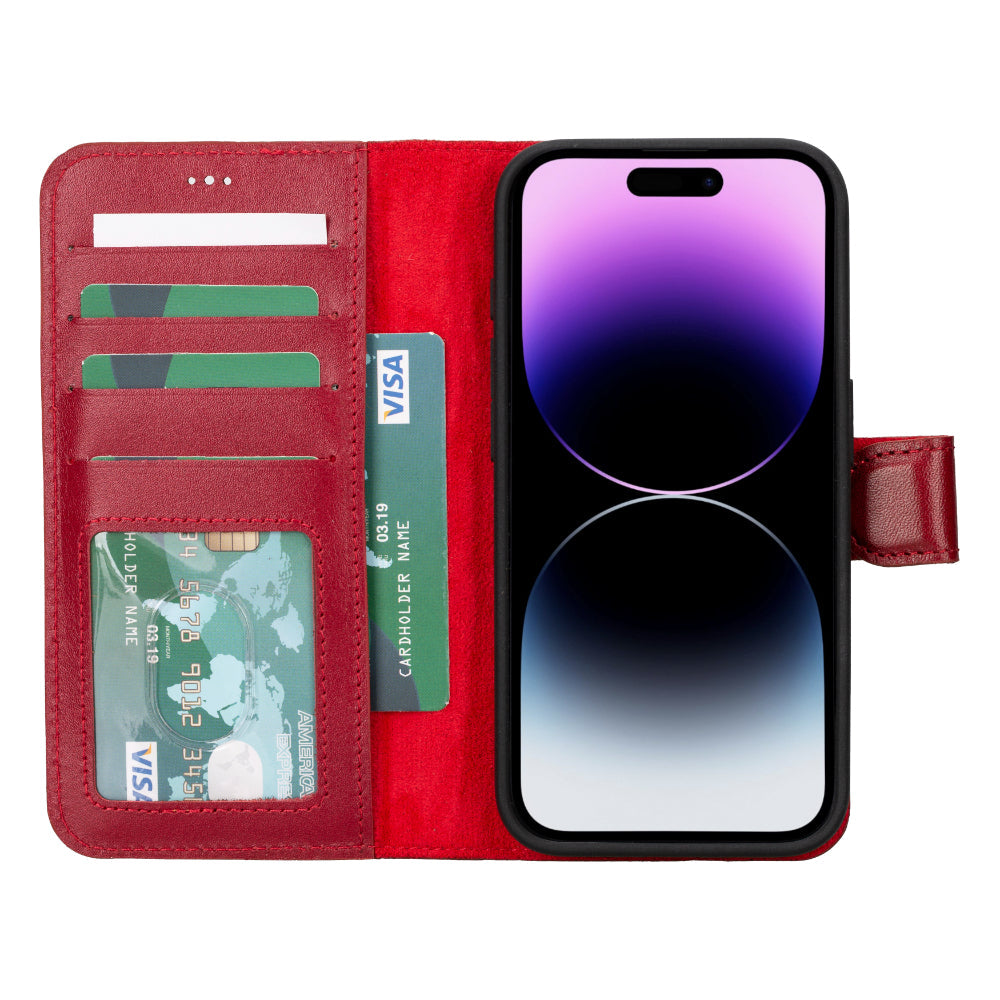 Magic iPhone 16 Pro Max Leather Detachable Wallet Case - TORONATA - color_