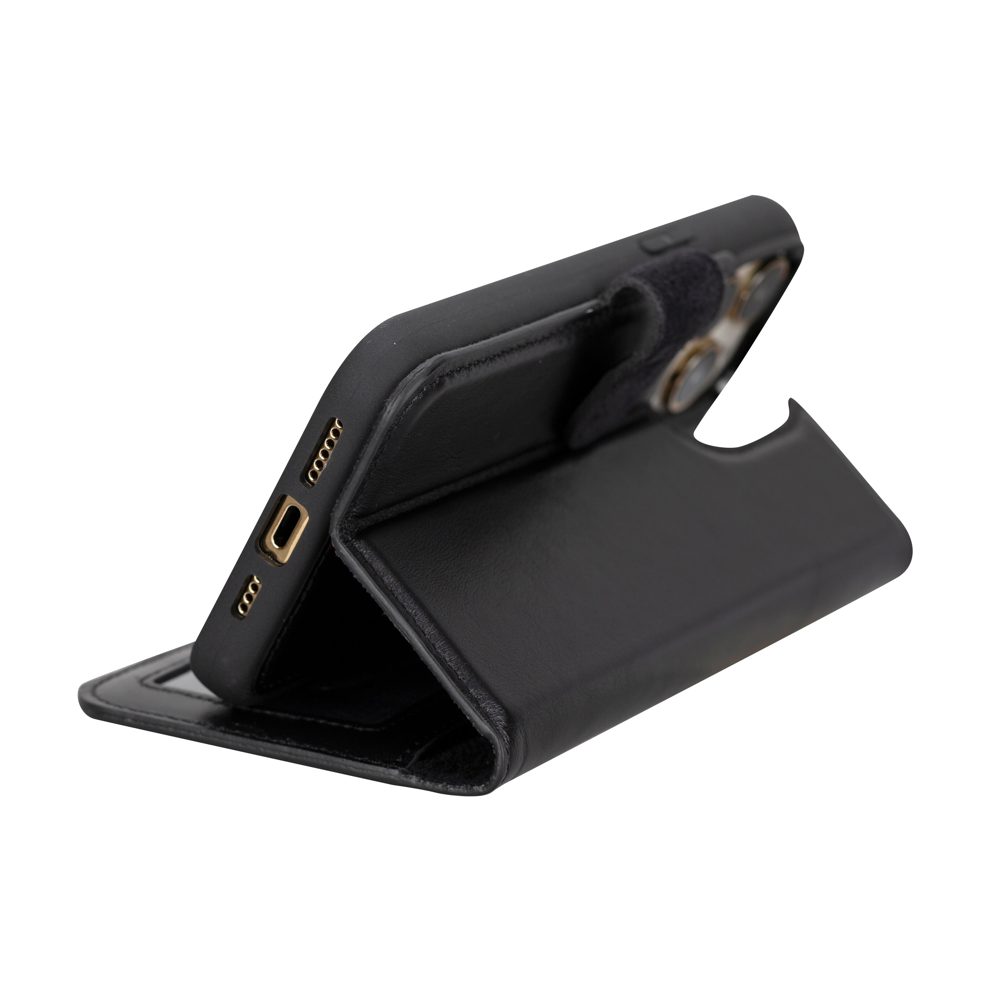 Magic iPhone 16 Pro Detachable Leather Wallet Case - TORONATA - color_