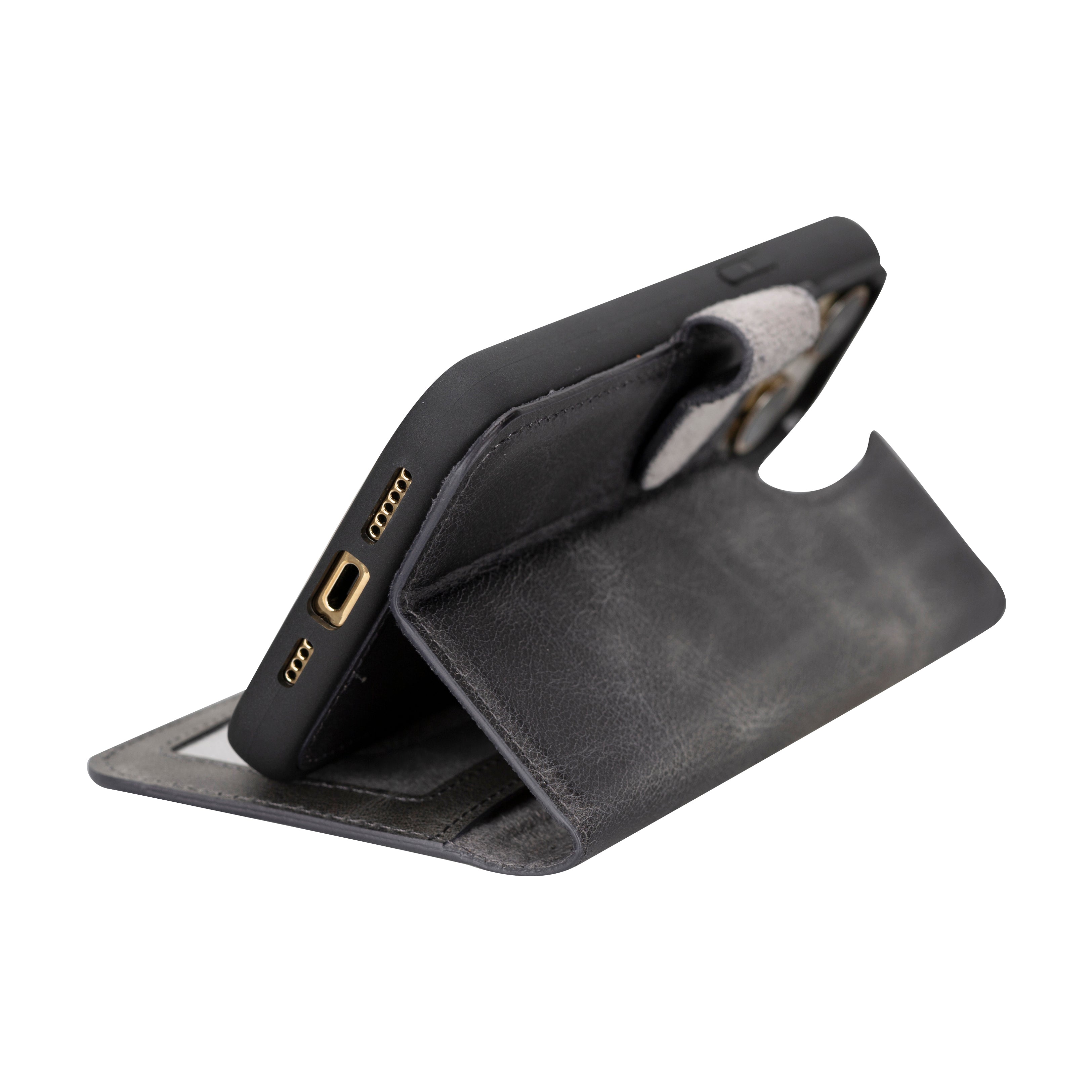 Magic iPhone 16 Pro Detachable Leather Wallet Case - TORONATA - color_