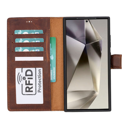 Magic Samsung Galaxy S24 Plus Leather Detachable Wallet Case - TORONATA - color_