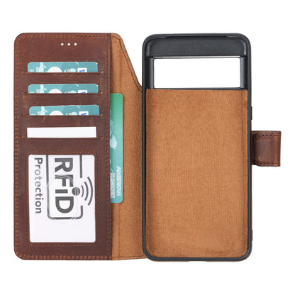 Magic Google Pixel 8 Pro Detachable Leather Wallet Case - TORONATA - color_