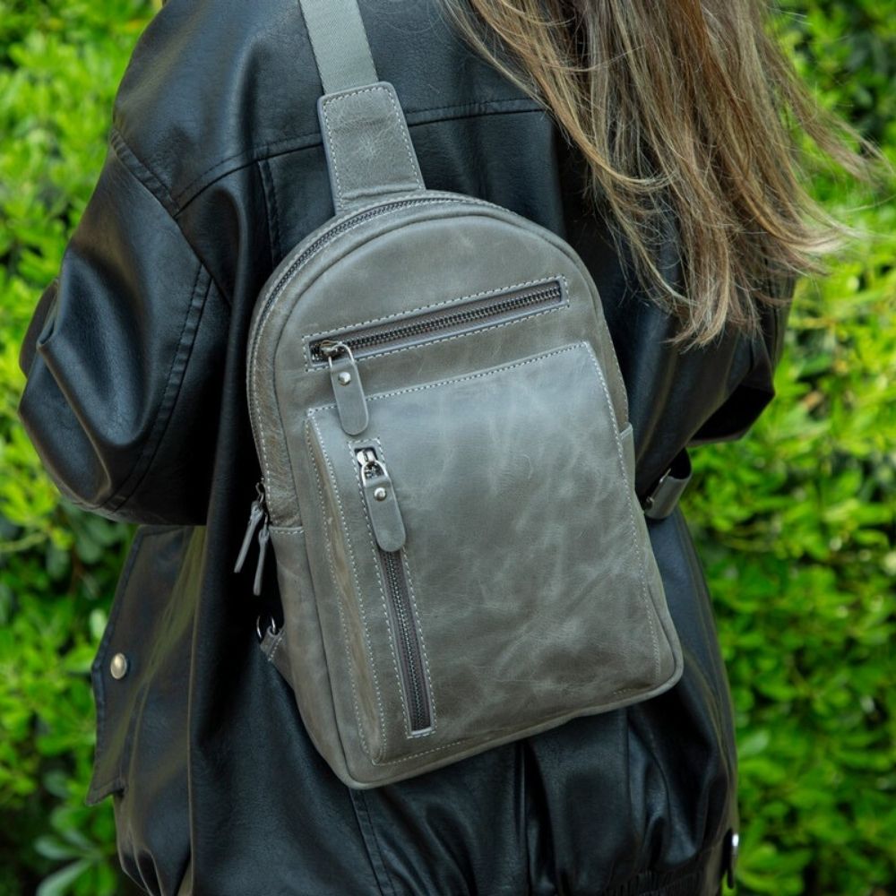 Blake Leather Crossbody Bag - TORONATA - color_
