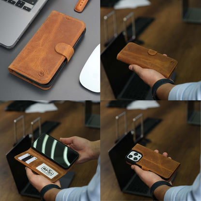 Casper iPhone 16 Pro Max Wallet Case Leather MagSafe - TORONATA - 