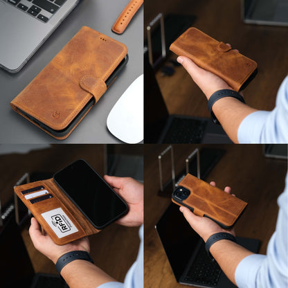 Casper Leather iPhone 14 Plus Wallet Case | MagSafe - TORONATA - 