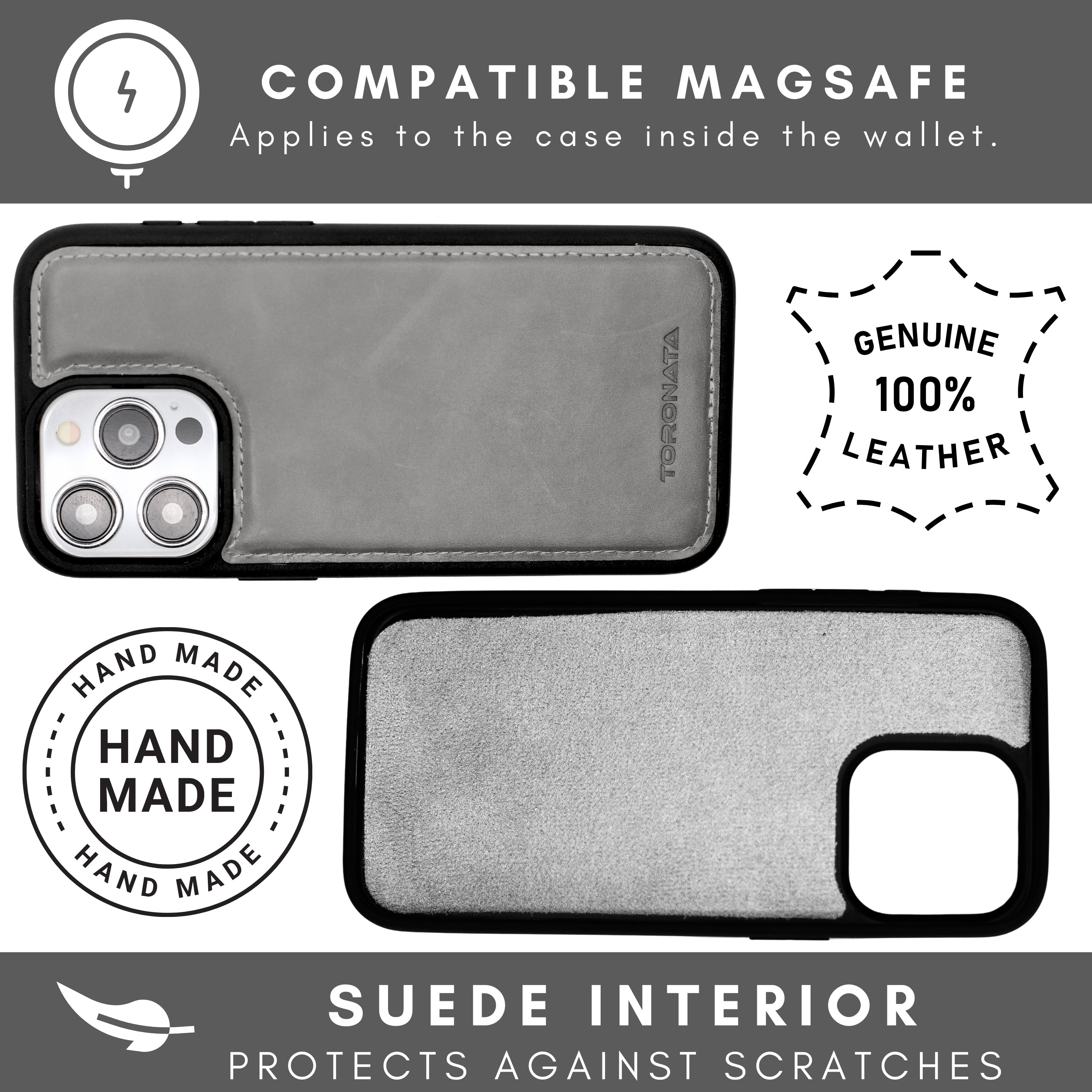 Vegas iPhone 15 Pro Wallet Case | MagSafe - TORONATA - 