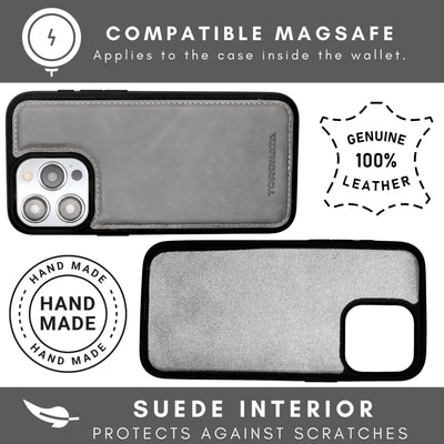 Vegas iPhone 15 Pro Wallet Case | MagSafe - TORONATA - 