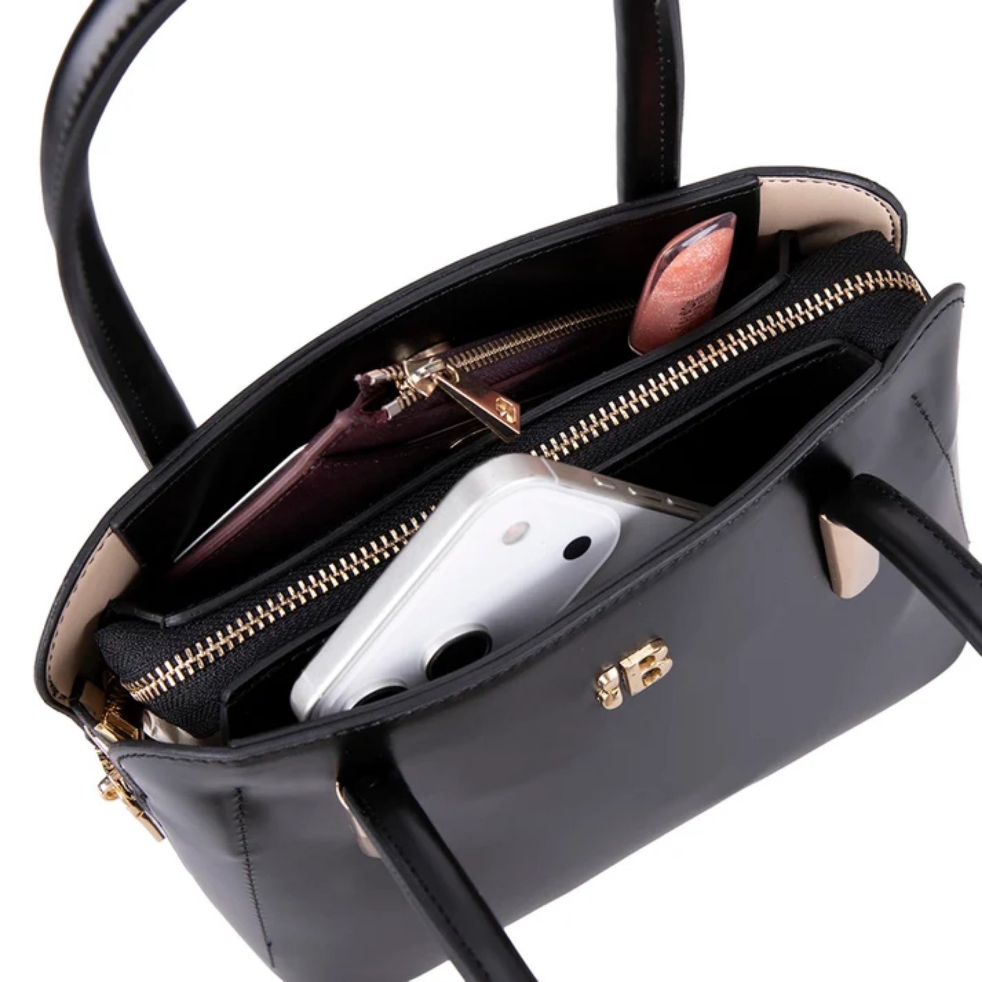 Belmont Satchel Handbag & Crossbody Purse - 