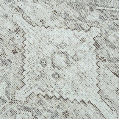 Barny Sage Flat Pile Washable Rug