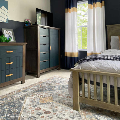 Afya Flat Pile Washable Rug