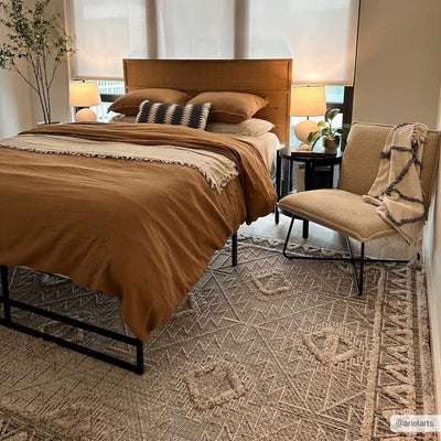 Agoo High-Low Pile Rustic Rug