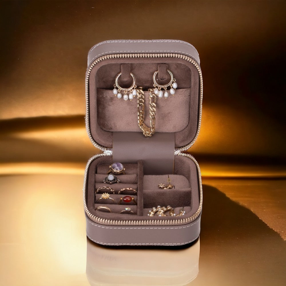 Amanda Leather Jewelry Box - TORONATA - color_