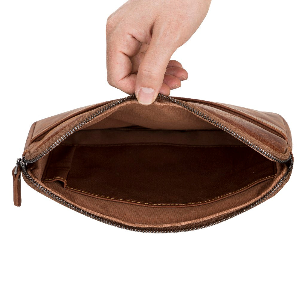 Awe Leather Laptop / Tablet Sleeve - TORONATA - color_