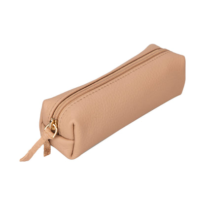 Multibox Leather Pencil Case - TORONATA - color_ Light Peach Puff