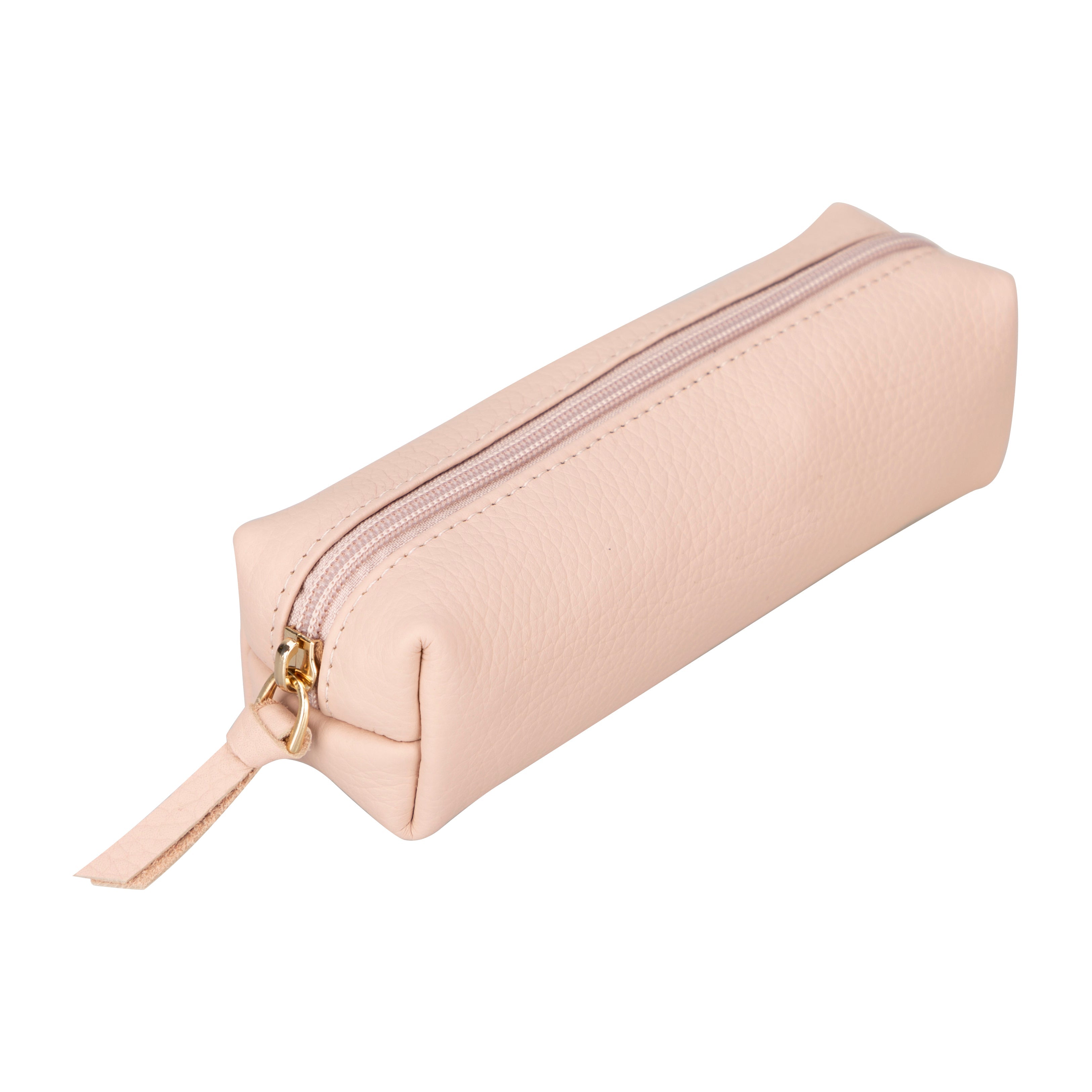 Multibox Leather Pencil Case - TORONATA - color_ Peach Puff